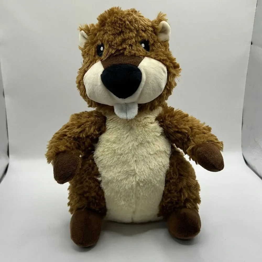 MR Vivicare‎ Plush Beaver Smiley Face 10